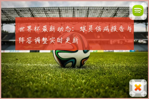 世界杯最新动态:球员伤病报告与阵容调整实时更新
