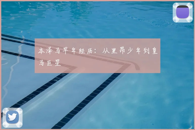 本泽马早年经历:从里昂少年到皇马巨星